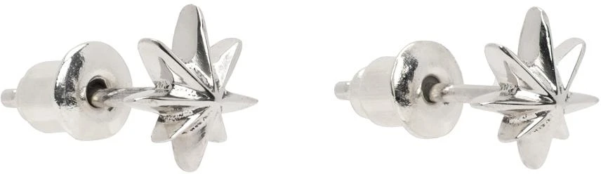 MAPLE Silver Hempstar Earrings 2