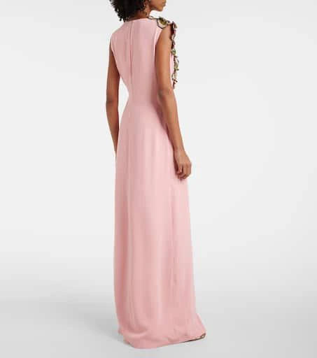 Costarellos Crêpe gown 3