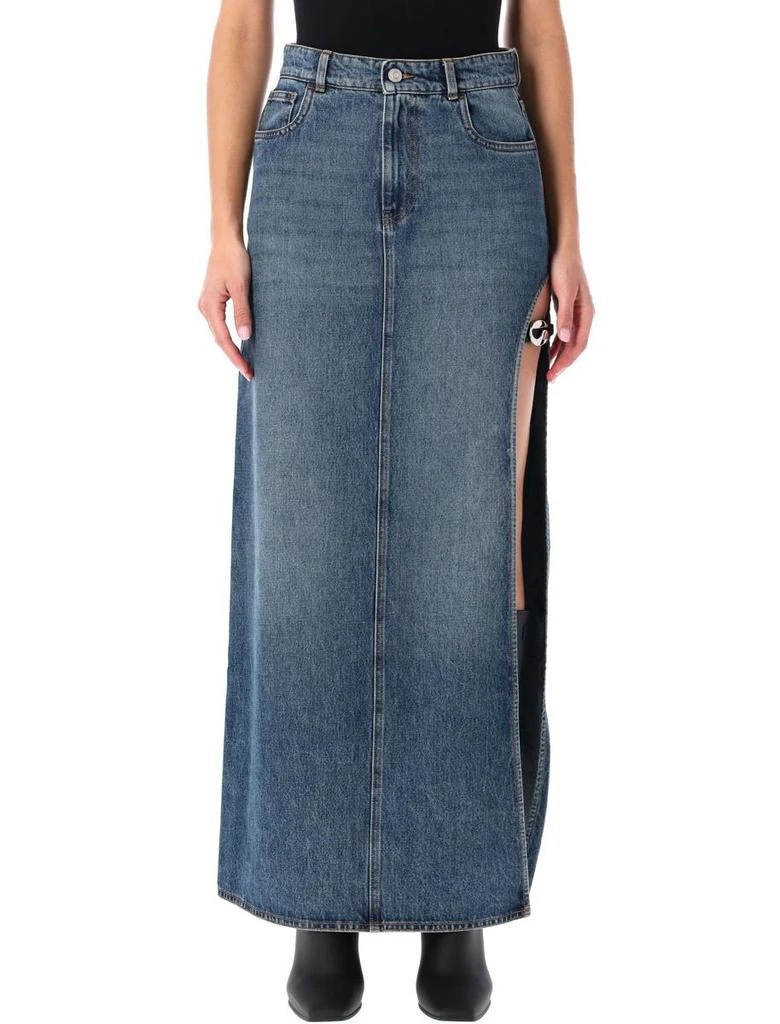 was ist der unterschied zwischen spülmittel und gleitgel Coperni Garter Belt Denim Skirt – On Sale Now with Up to 50% Off
