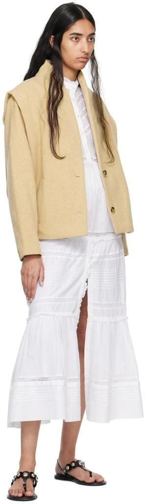 Isabel Marant White Gihane Maxi Skirt 4