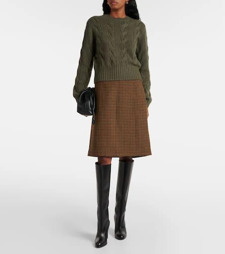 Loro Piana Napier cable-knit cashmere sweater 2