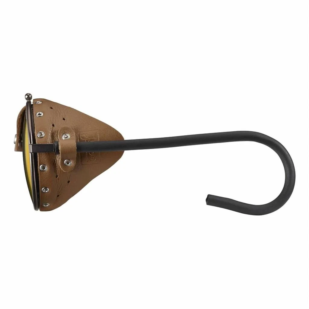 Julbo Vermont Glacier Sunglasses In Brass Frame - Brown Lens W/ Gold Mirror 3