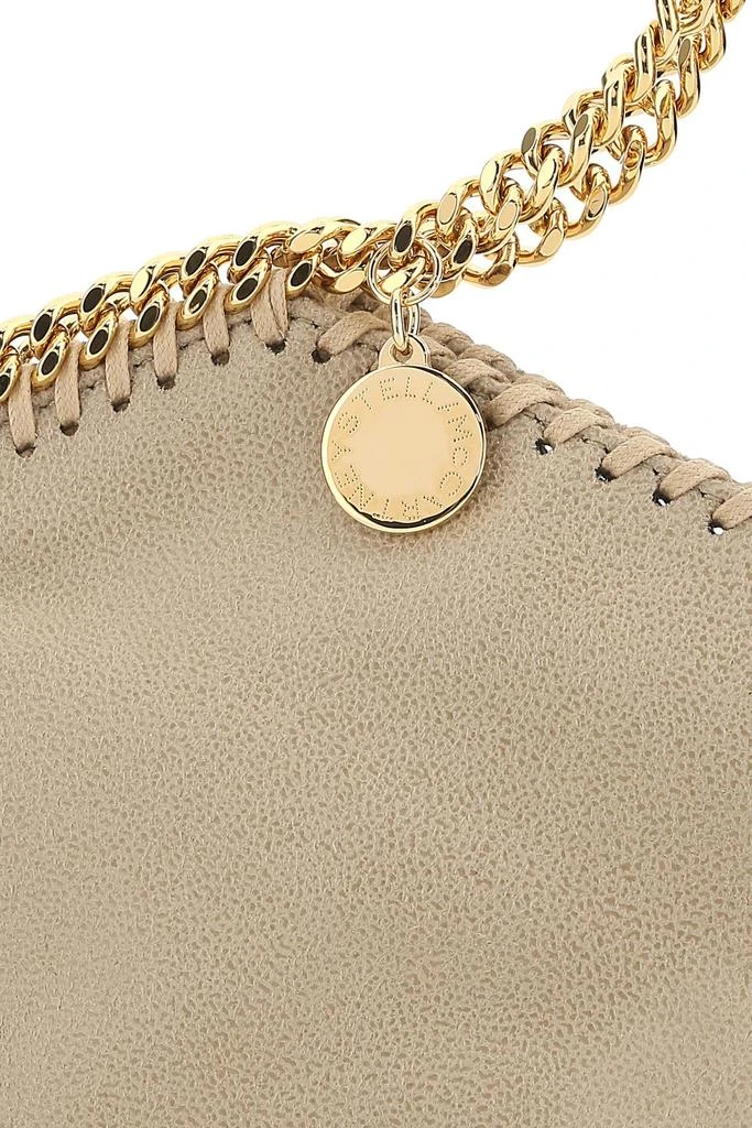 Stella Mccartney Sand shaggy deer micro Falabella handbag 3