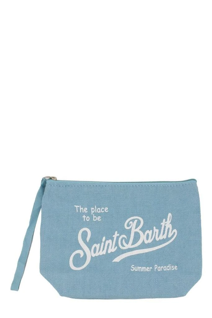 Mc2 Saint Barth Mc2 Saint Barth Logo Embroidered Clutch Bag 2