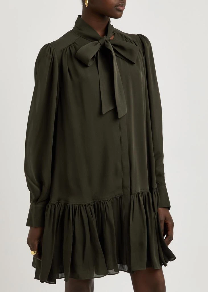 Jonathan Simkhai Quince silk-chiffon mini dress  2