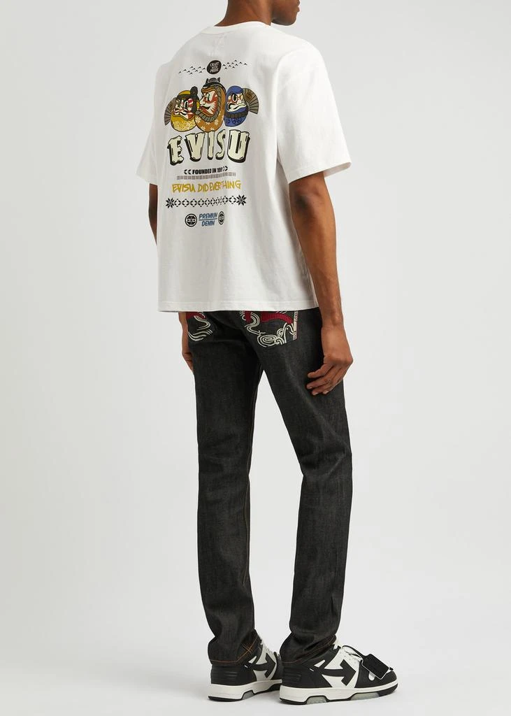 EVISU Logo-print cotton T-shirt 4