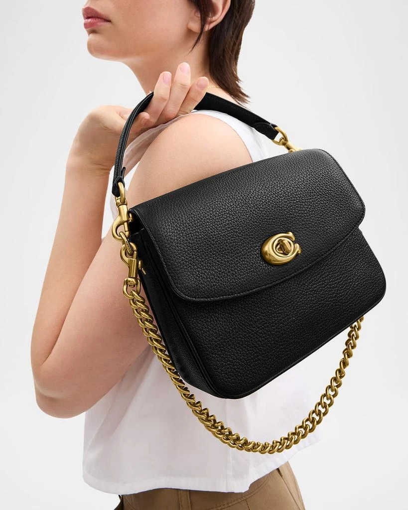 Coach Cassie 19 Polished Pebbled Leather Crossbody Bag 4