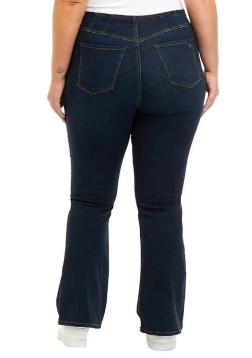 Jessica Simpson Curvy High Rise Pull On Flare Jeans 2