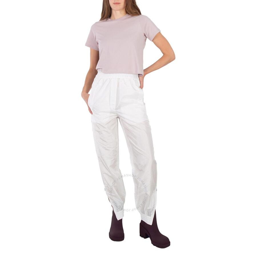 Tibi Ladies Wheat Cotton Cropped T-Shirt