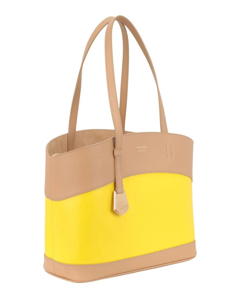 Salvatore Ferragamo Charming Meduim Leather Tote Bag 2