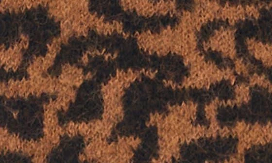 Vince Camuto Leopard Short Sleeve Jacquard Sweater 5