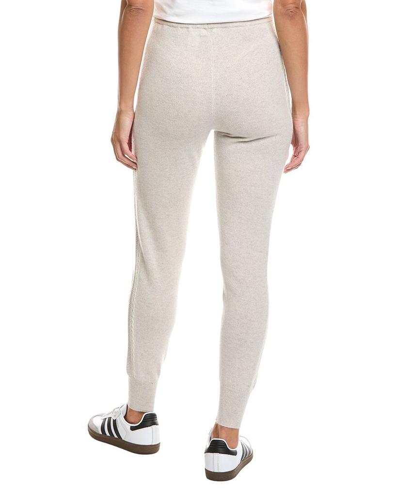 N.PEAL Lurex Detail Cashmere Jogger