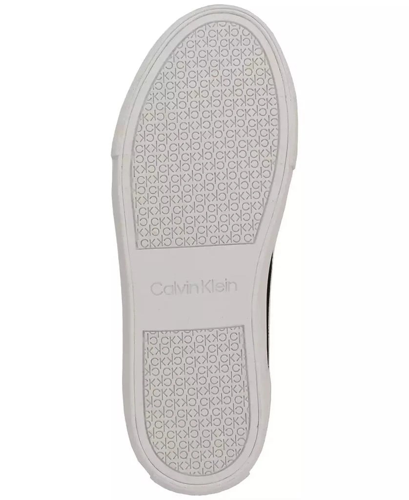 Calvin Klein Women
s Caspian Denim Lace-Up Sneakers 5