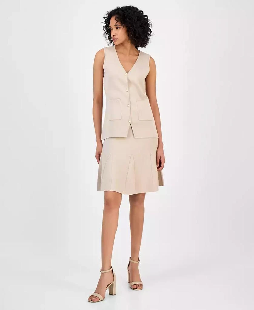 Tahari Women's Sweater Vest 2