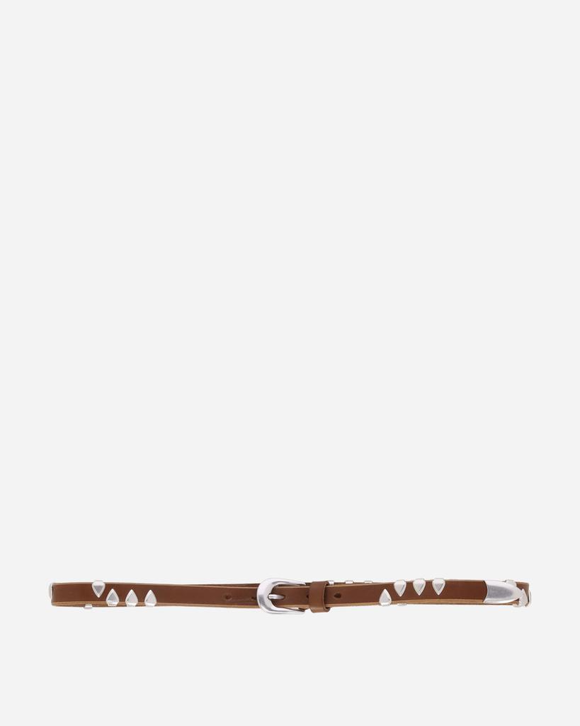 Our Legacy 2cm Claw Leather Belt Hazel - Belts - BeyondStyle