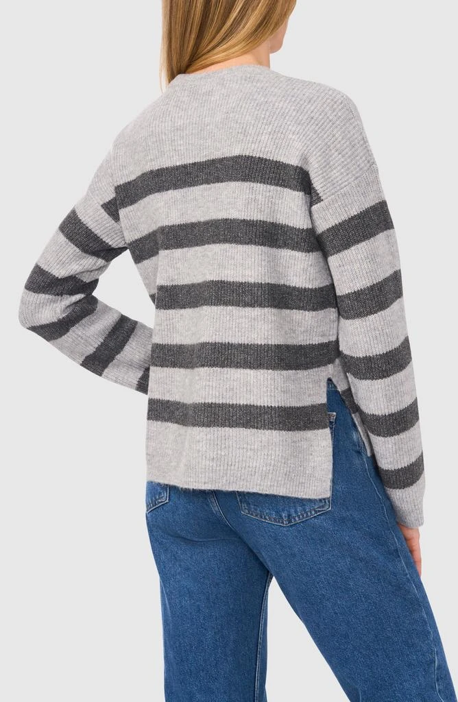 Halogen Stripe Crewneck Sweater 2