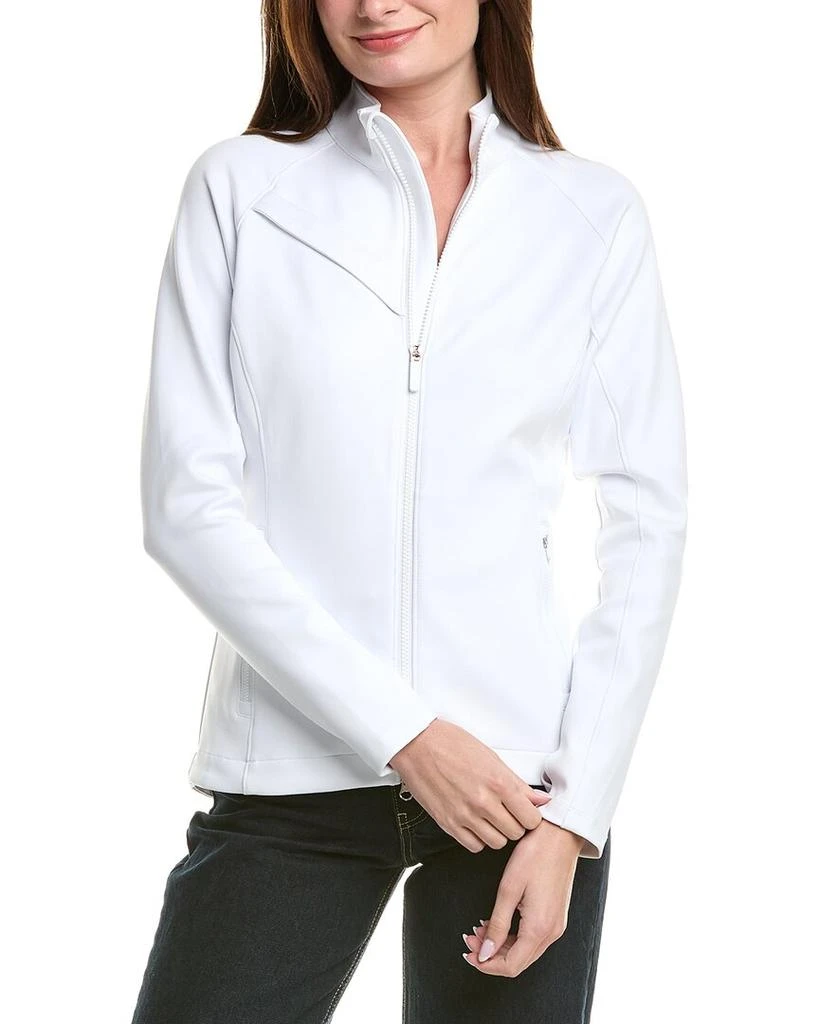 IBKUL Solid Zip Jacket 1
