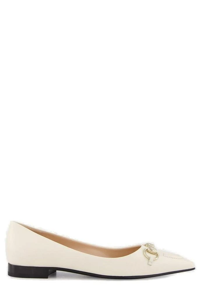 Gucci Gucci Horsebit Detail Ballet Flats 1