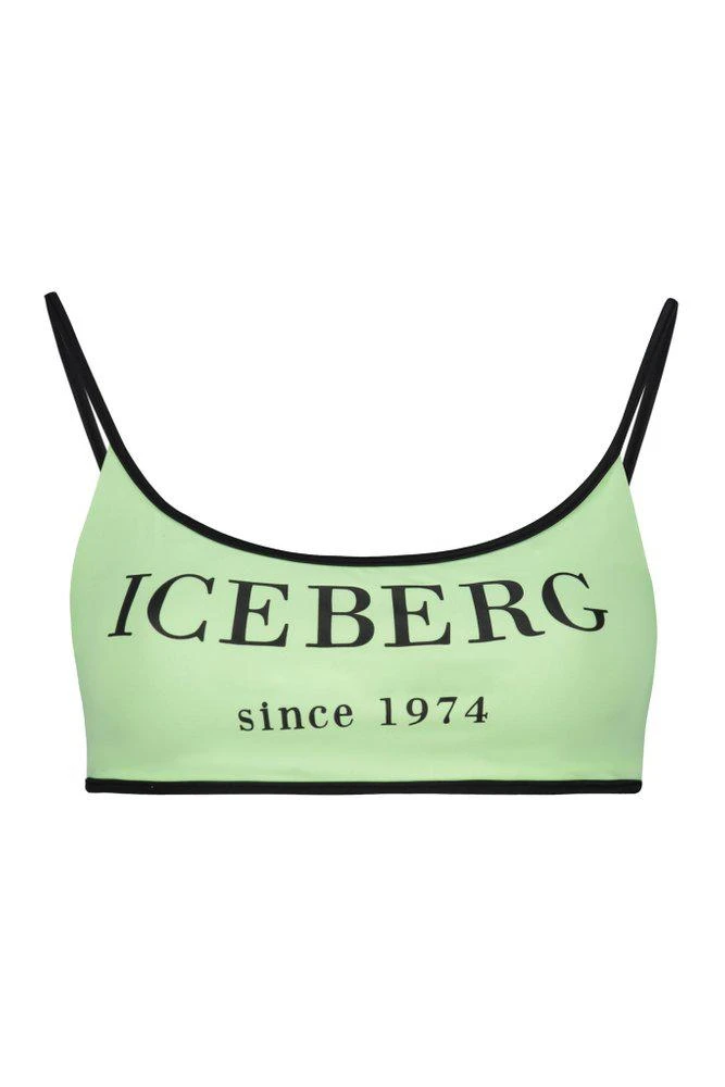 Iceberg Iceberg Logo Trim Bikini Top