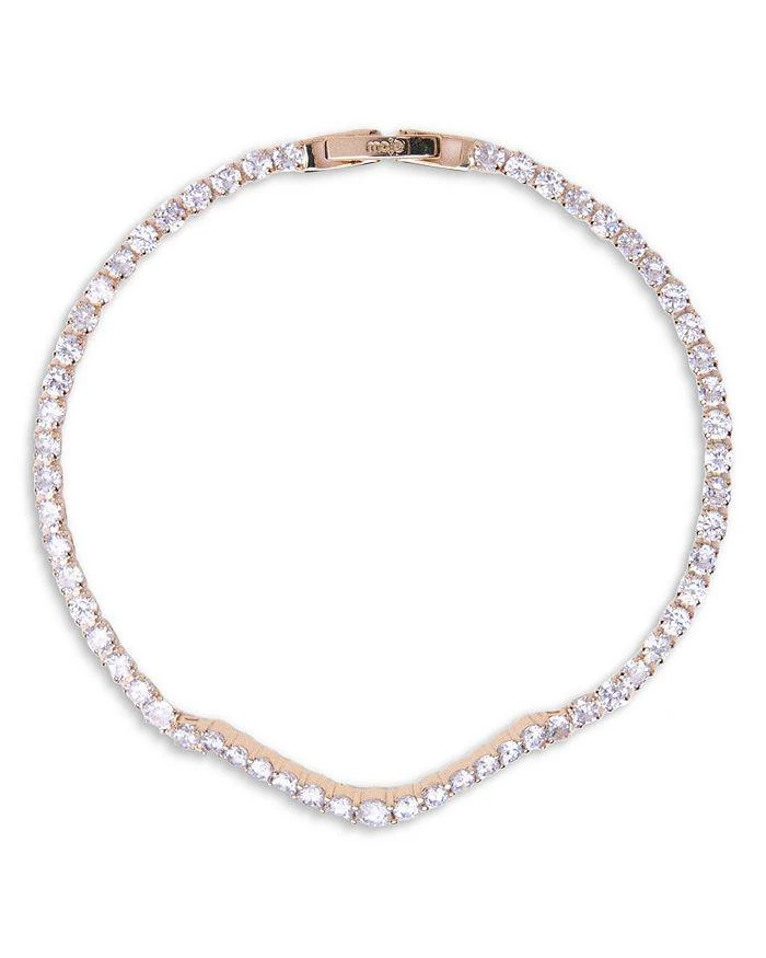 Maje Cascade Crystal Diamante Flex Bracelet
