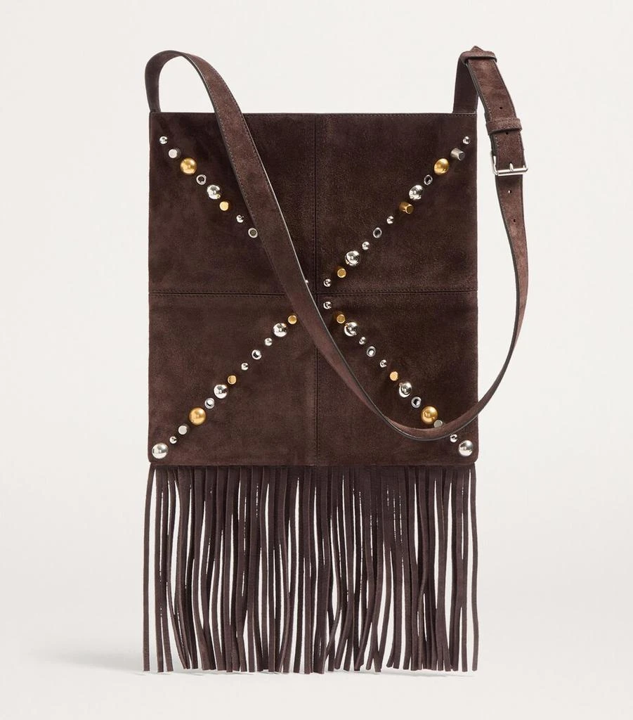 Valentino Suede Nellcote Cross-Body Bag 2