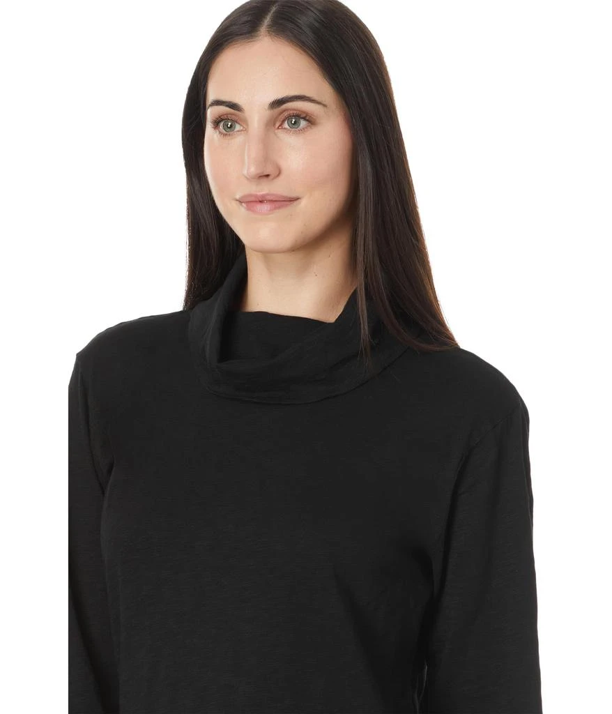 Mod-o-doc Long Sleeve Draped Turtle Neck Top 3