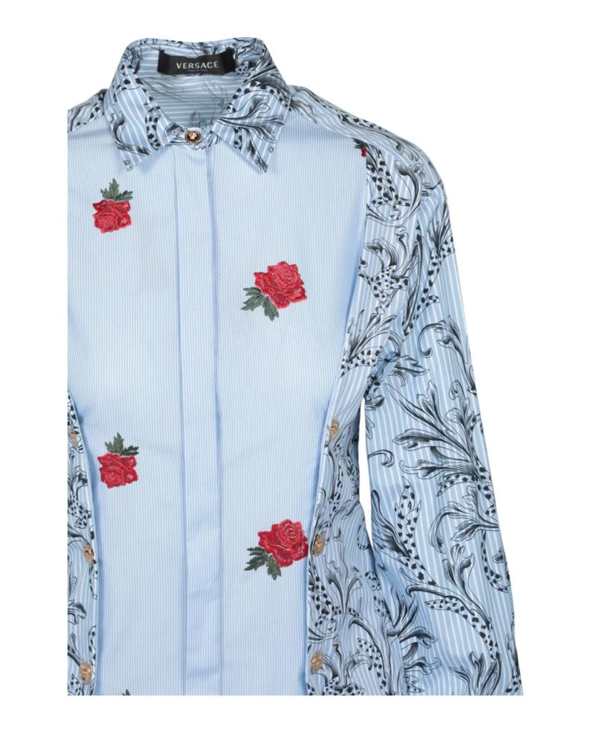 Versace Long Sleeve Collared Dress 3