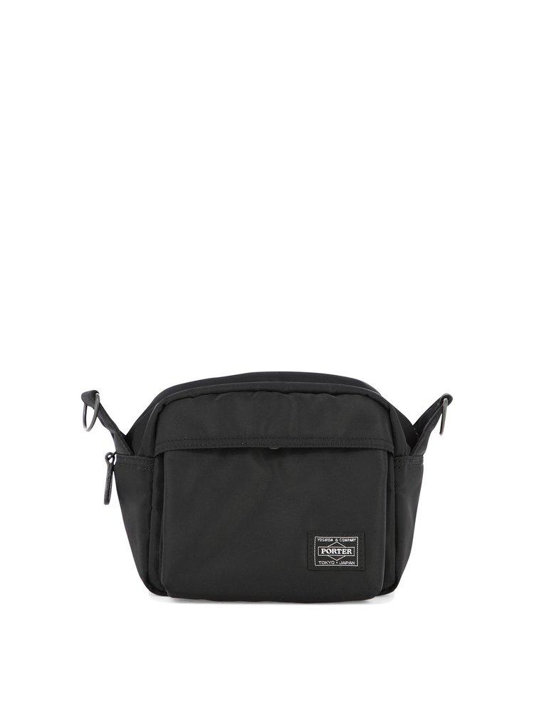 Shop Comme des Garçons Homme X Porter Logo Patch Twill Messenger