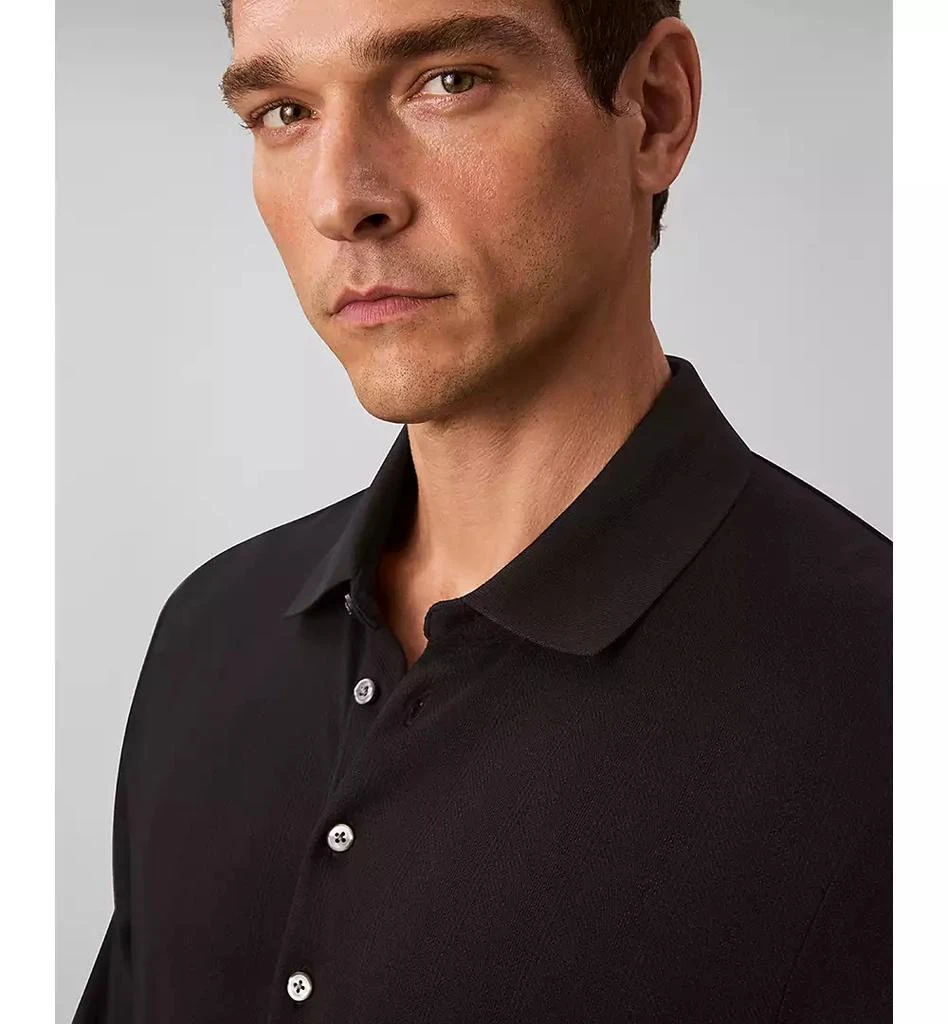 Calvin Klein Men's Long-Sleeve Classic Fit Polo Shirt 3