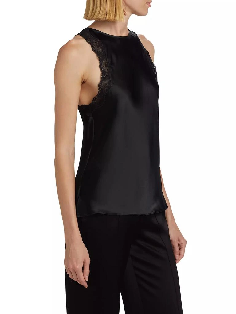 CAMI NYC Ronan Silk Lace Racerback Tank 4