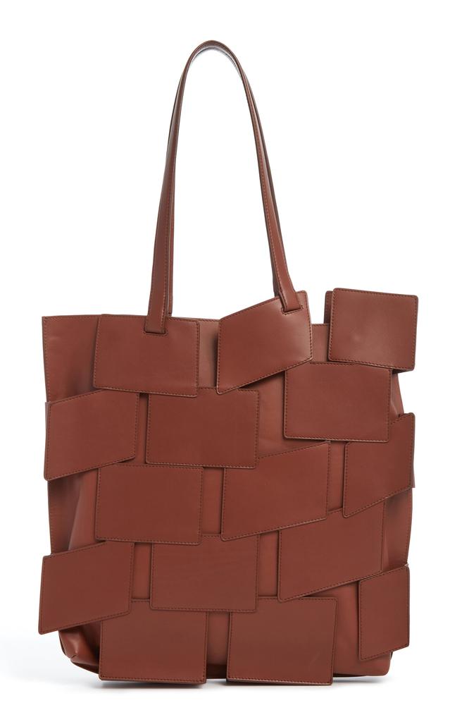 Gabriela Hearst Gabriela Hearst - Lacquered Leather Tote - Brown - OS - Moda Operandi