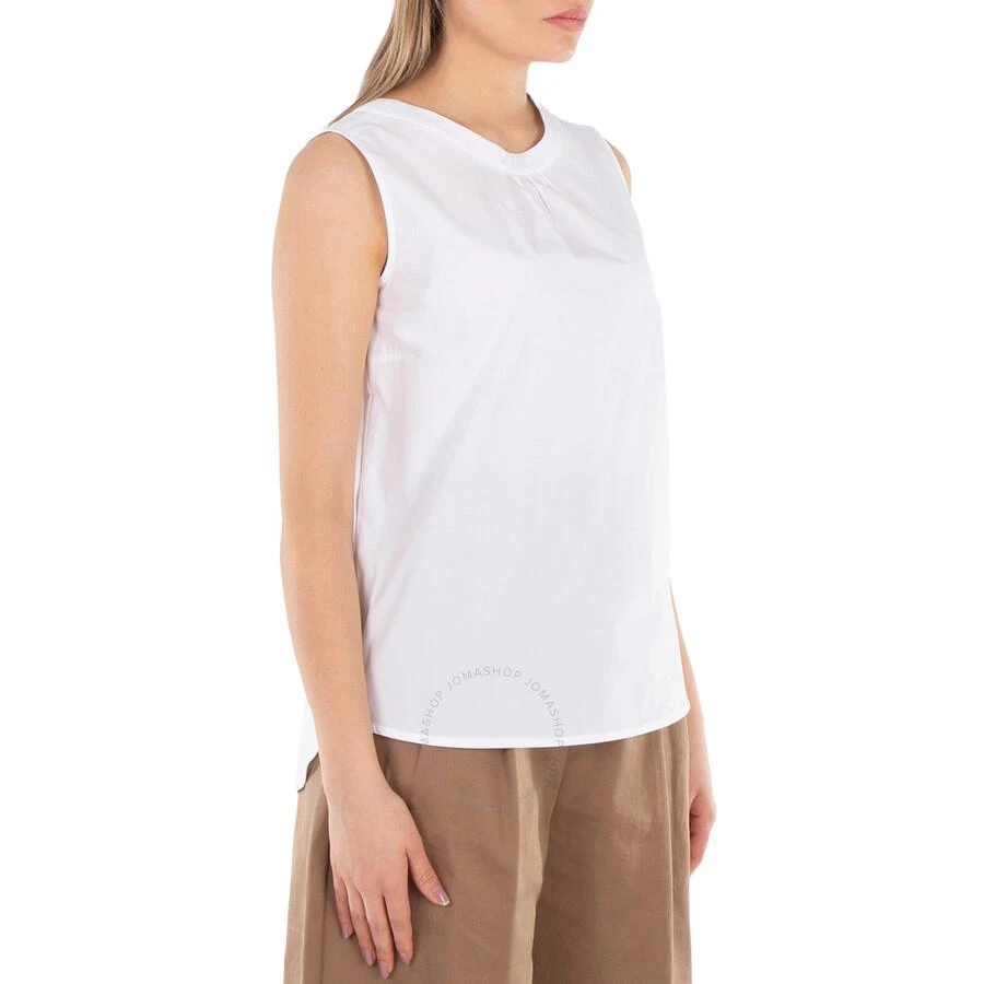Max Mara Ofelia Sleeveless Poplin Top 2