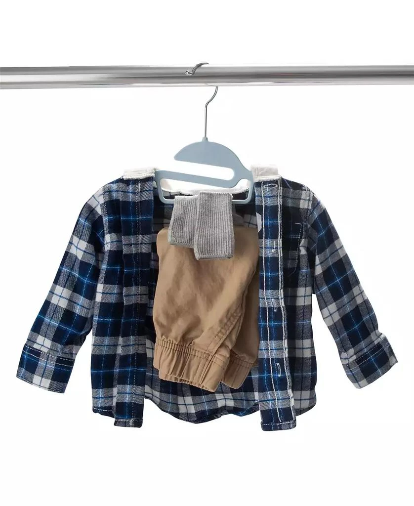Simplify Kids 12 Pack Collar Saver Ultimate Hangers 34