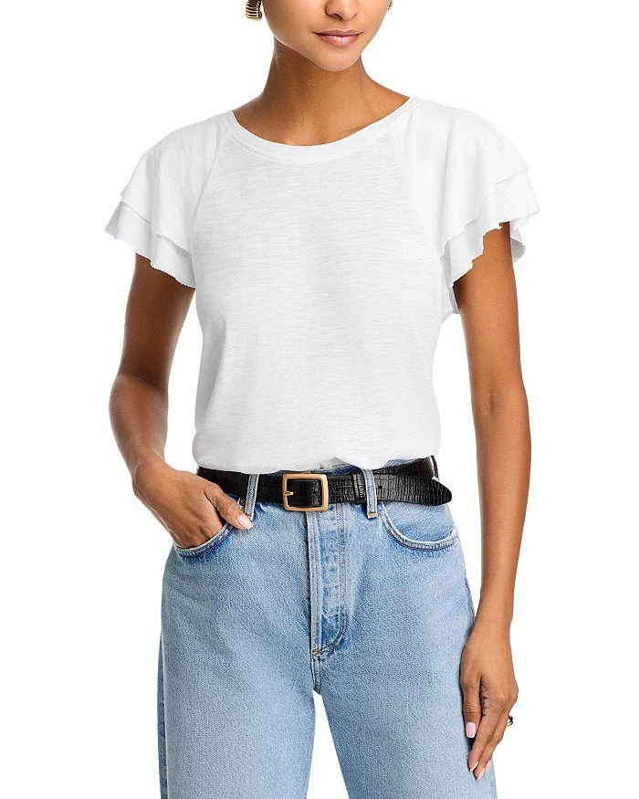 Paige Linnea Flutter Sleeve Tee 1