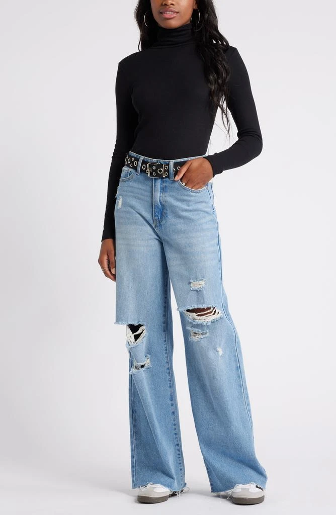 BP. Turtleneck Ribbed Top 2