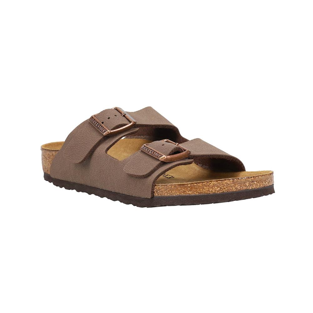 Birkenstock Arizona Birkibuc Footbed Sandals (Little Kid-Big Kid)