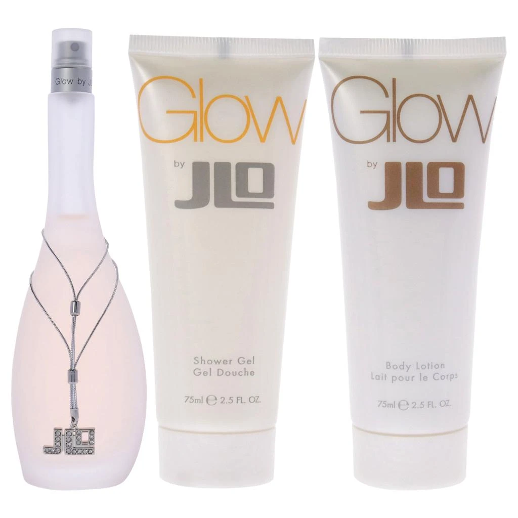 JENNIFER LOPEZ Glow by  for Women - 3 Pc Gift Set 3.4oz EDT Spray, 2.5oz Body Lotion, 2.5oz Shower Gel 2