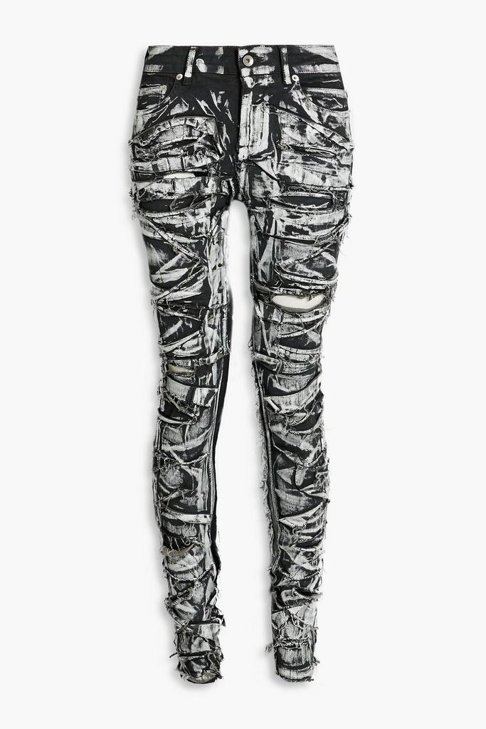 Rick Owens Black Hollywood Bolan Bootcut Jeans WAIST-US-31 Rick Owens Black Hollywood Bolan Bootcut Jeans WAIST-US-31