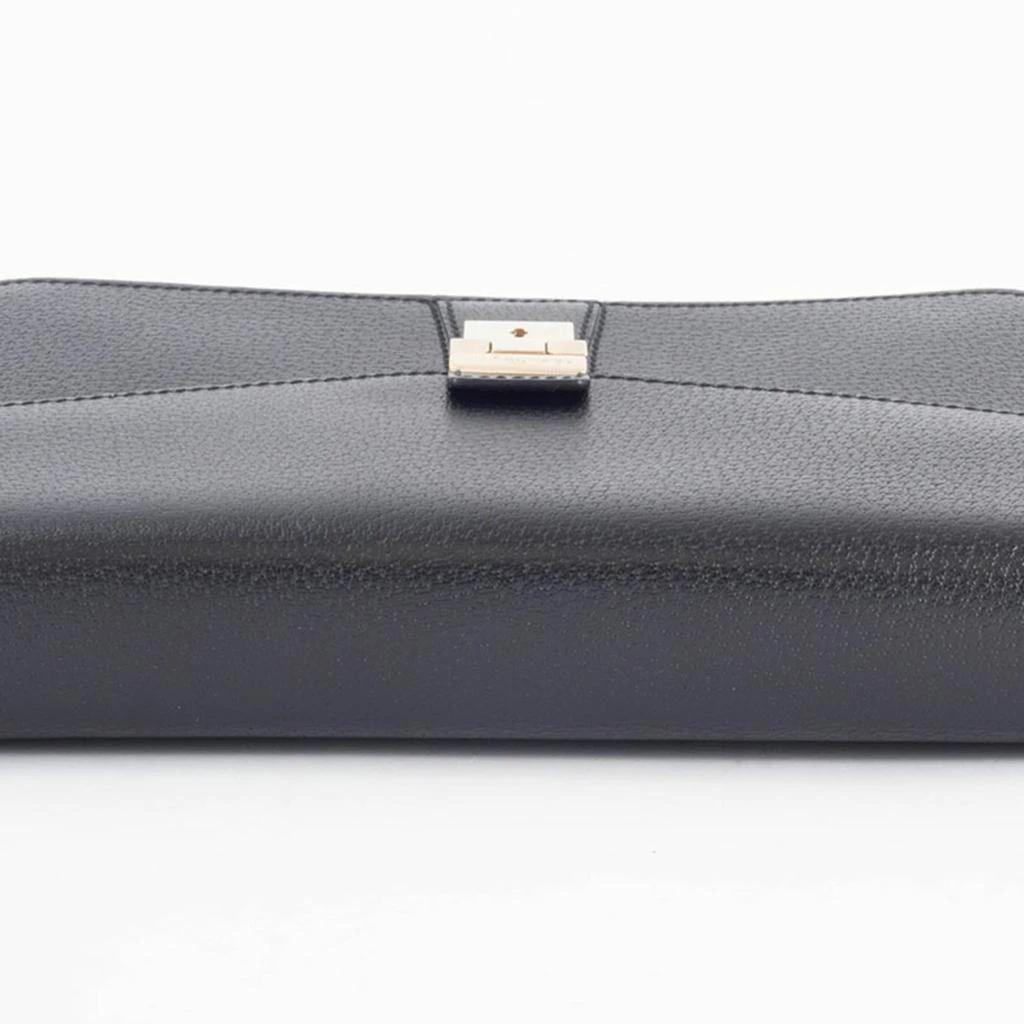 Salvatore Ferragamo Leather Clutch Bag (Pre-Owned) 5