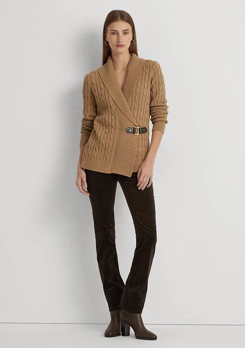 Ralph Lauren Ralph Lauren Buckled Cotton Cardigan 4