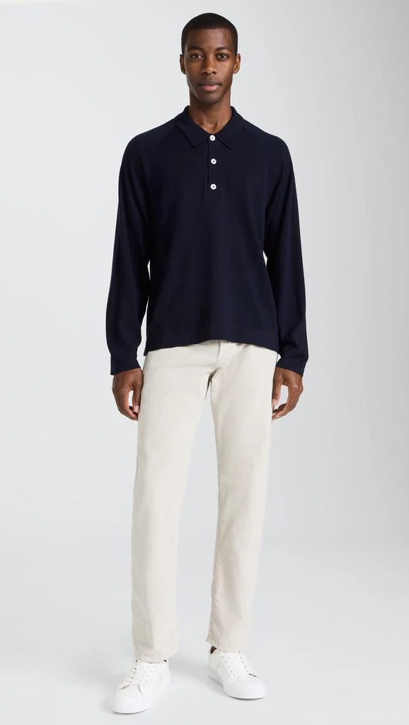 Officine Generale Kass Polo Merino Wool Sweater 4