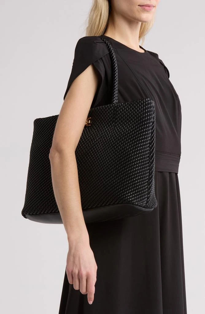 Sam Edelman Julia Quilted Recycled Leather Tote Bag 2