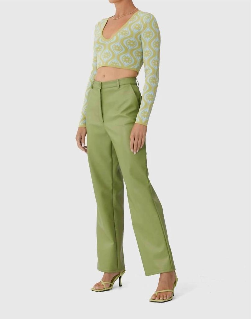 Finders Keepers Mia Vegan Leather Pant