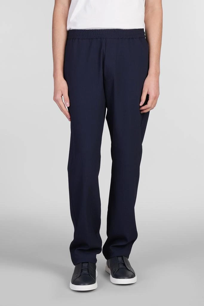 BARENA Riobarbo Pants In Blue Wool 1