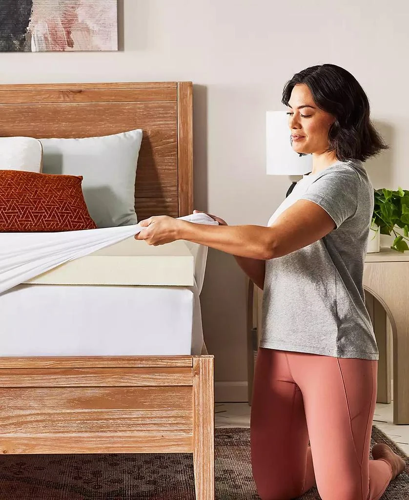 Serta 3-inch Align Revive Memory Foam Mattress Topper 5