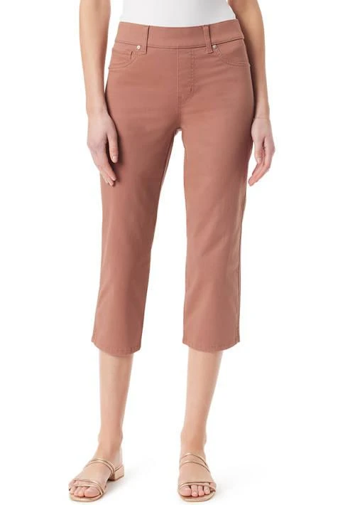 Gloria Vanderbilt Vanderbilt Womens Shape Effect Capri Pants 1