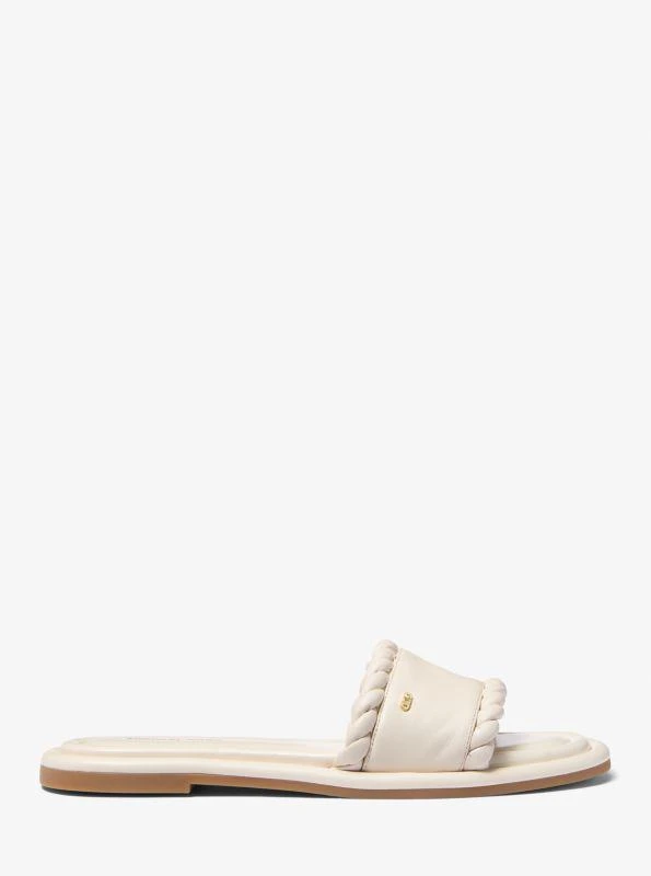 Michael Kors Dana Leather Slide Sandal 2