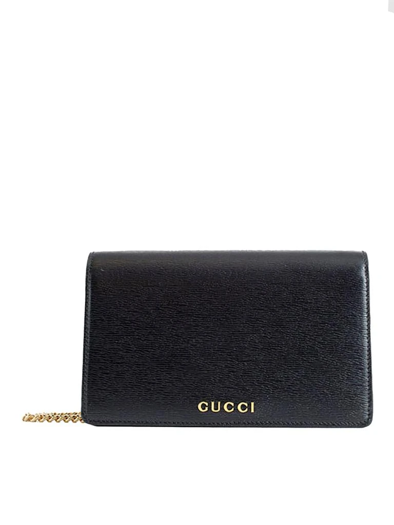 Gucci WALLET WITH CHAIN AND GUCCI LOGO 1