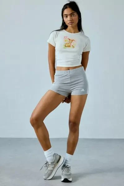 Urban Outfitters Cutesy Bunny Graphic Cropped Baby Tee 3