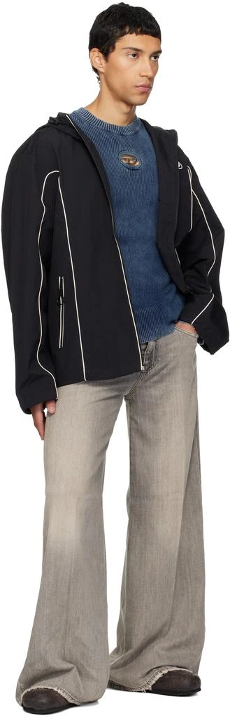 Diesel Brown D-Woodstock Slip-on Loafers 5